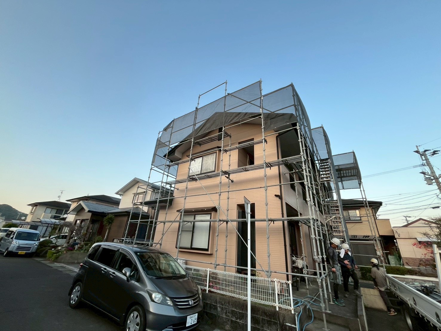 足場工事 施工実績